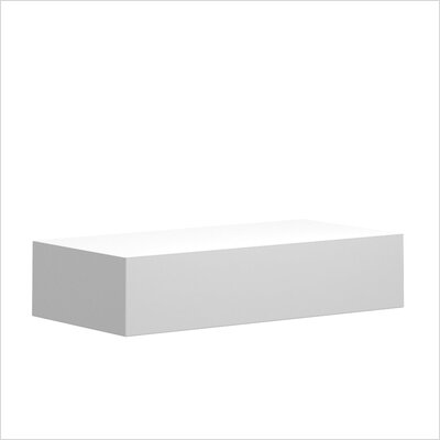 New Lounge Loungebett weiss schraeg